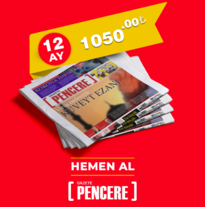 Gazete Pencere 12 Ay Abonelik